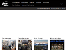 Tablet Screenshot of bikedoctorwaldorf.com